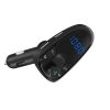 FM трансмитер M1 с Bluetooth, два USB порта, AUX изход и слот за карта памет – перфектен за безжична музика и разговори в автомобила.