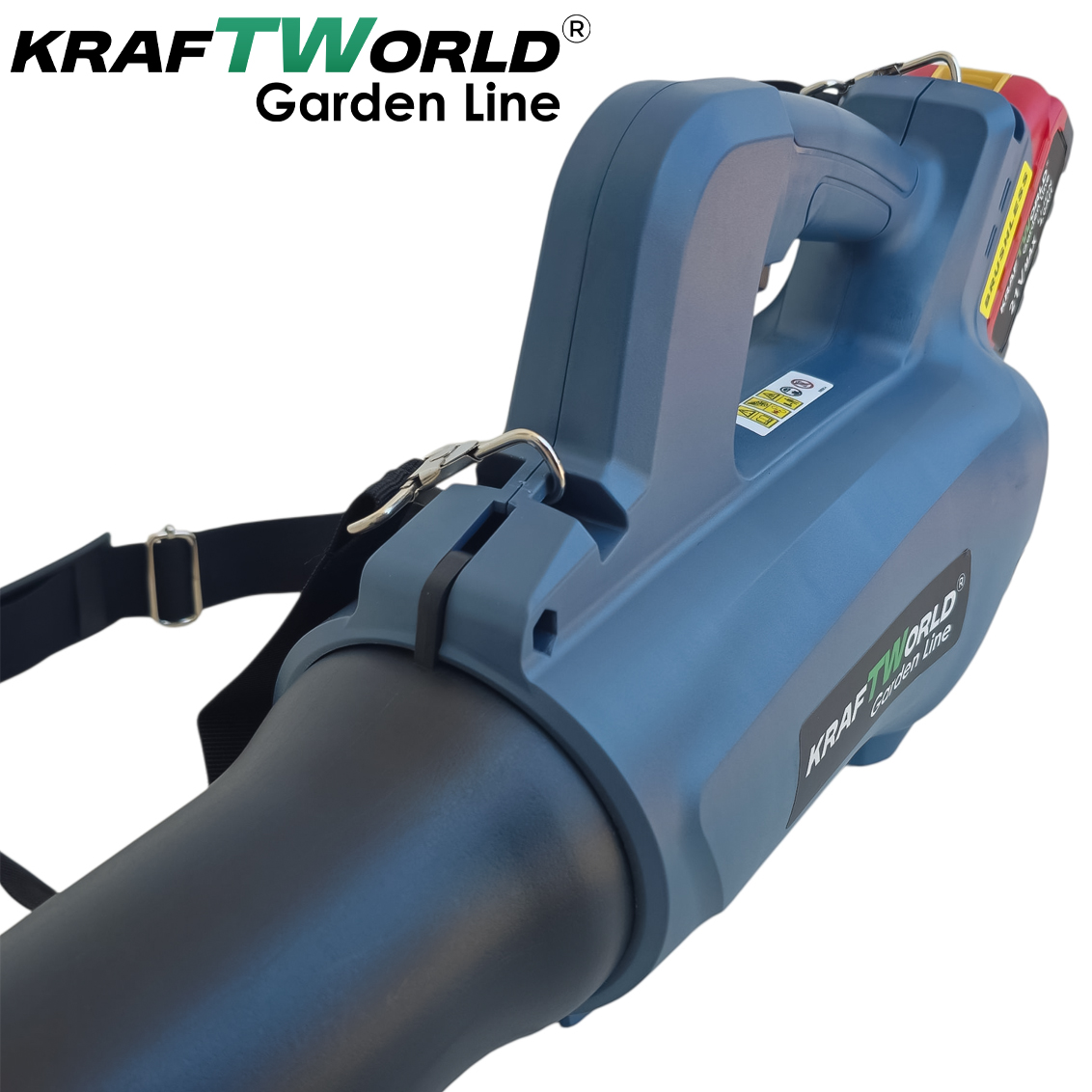 Акумулаторна духалка за листа KraftWorld 21V, 2×4Ah батерии Акумулаторни Гайковерти Акумулаторна духалка за листа KraftWorld 21V, 2×4Ah батерии – изглед 7