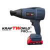 Акумулаторна турбо духалка KraftWorld PRO 21V с 3 приставки – изглед 5