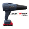 Акумулаторна турбо духалка KraftWorld PRO 21V с 3 приставки – изглед 8
