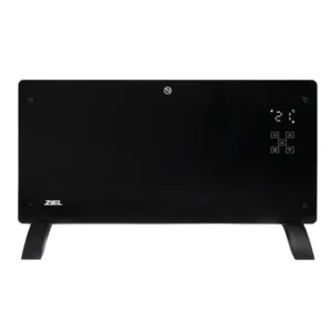 Конвектор със стъклен панел Ziel GPH-20EAB 2000 W черен WiFi